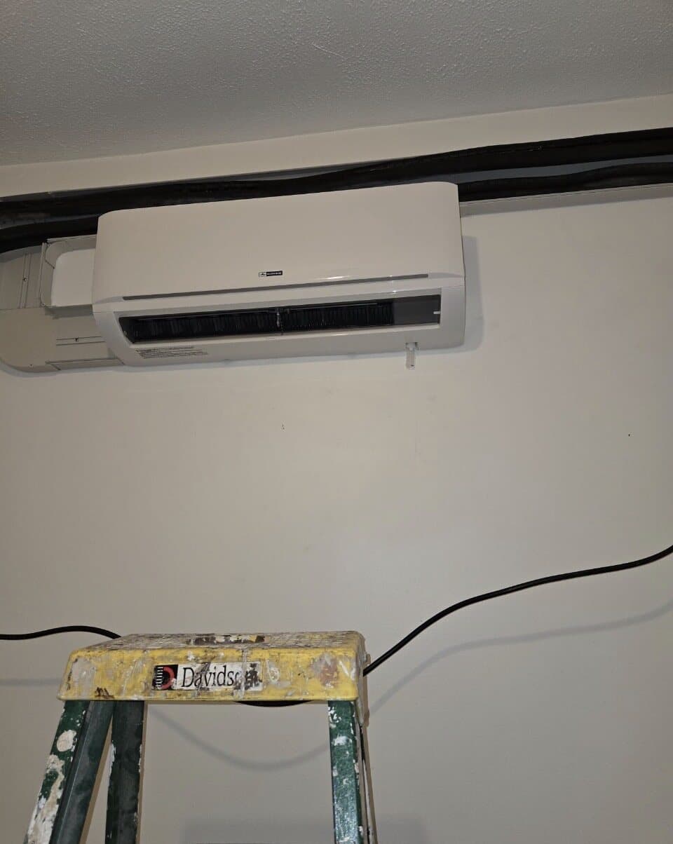Mini Split Installations indoor finish photo
