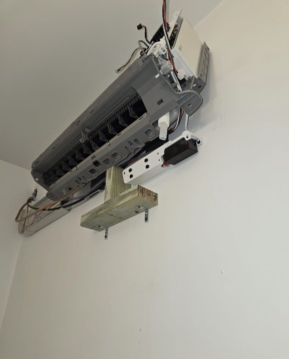 Mini Split Installations indoor rough-in photo