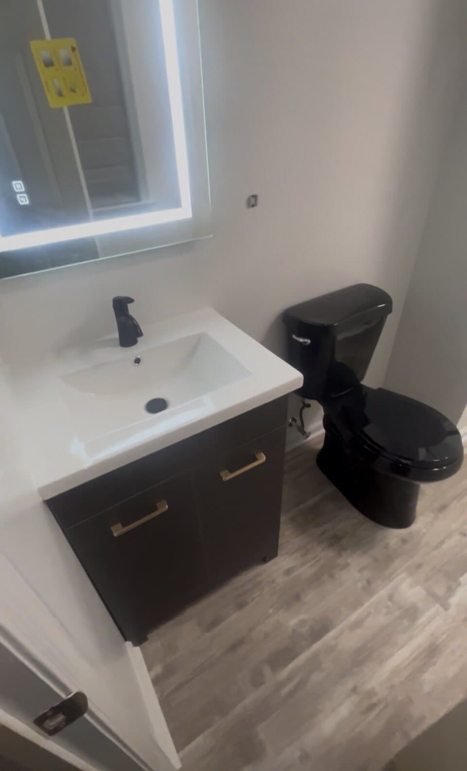 Bathroom Renovations finished vanity photo