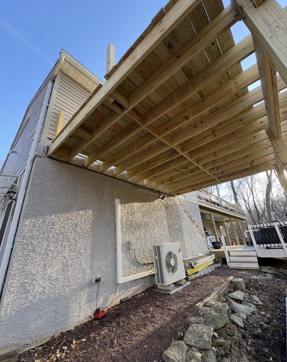 Decks & Porches joists photo