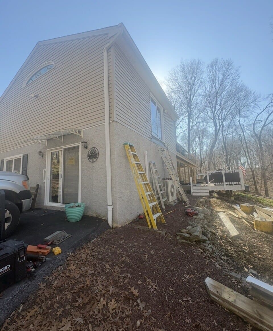 Decks & Porches site prep photo